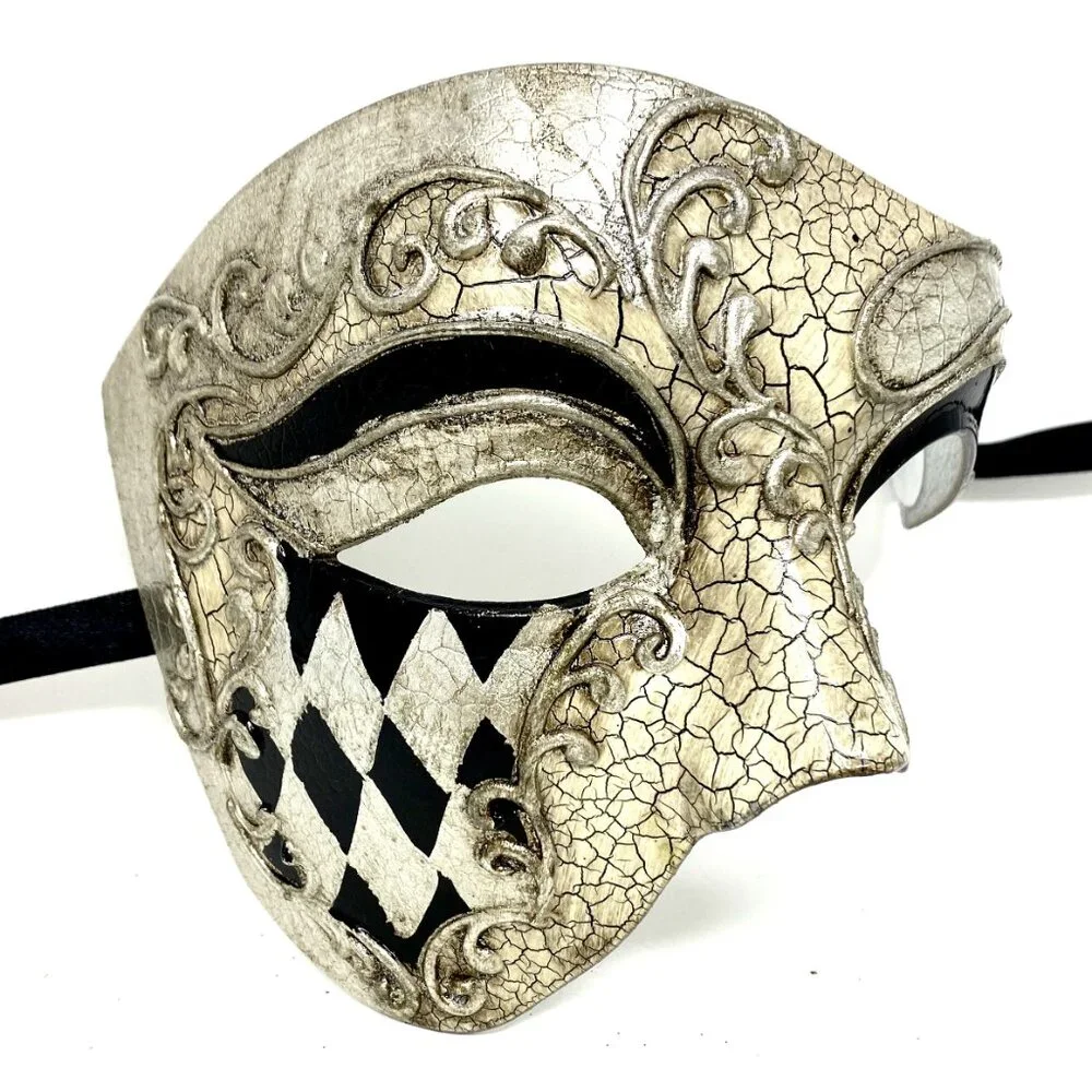 Men Costume Phantom of The Opera Mask Masquerade Party Masks
